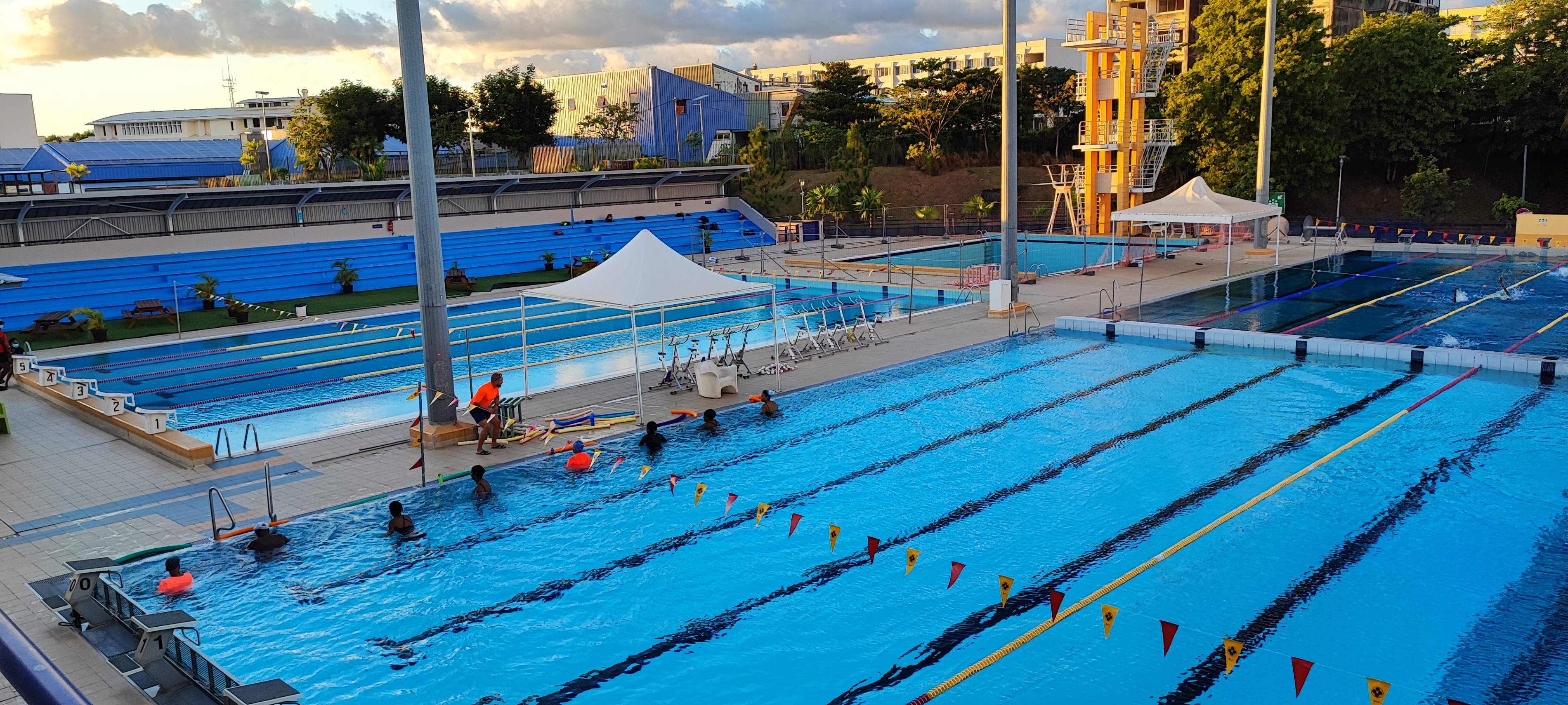 Stage de natation Sport'n Go à Le Lamentin en Martinique - Piscine Olympique extérieure 50m 