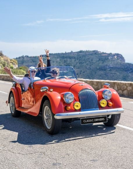 Travelling in a Classic Cabriolet