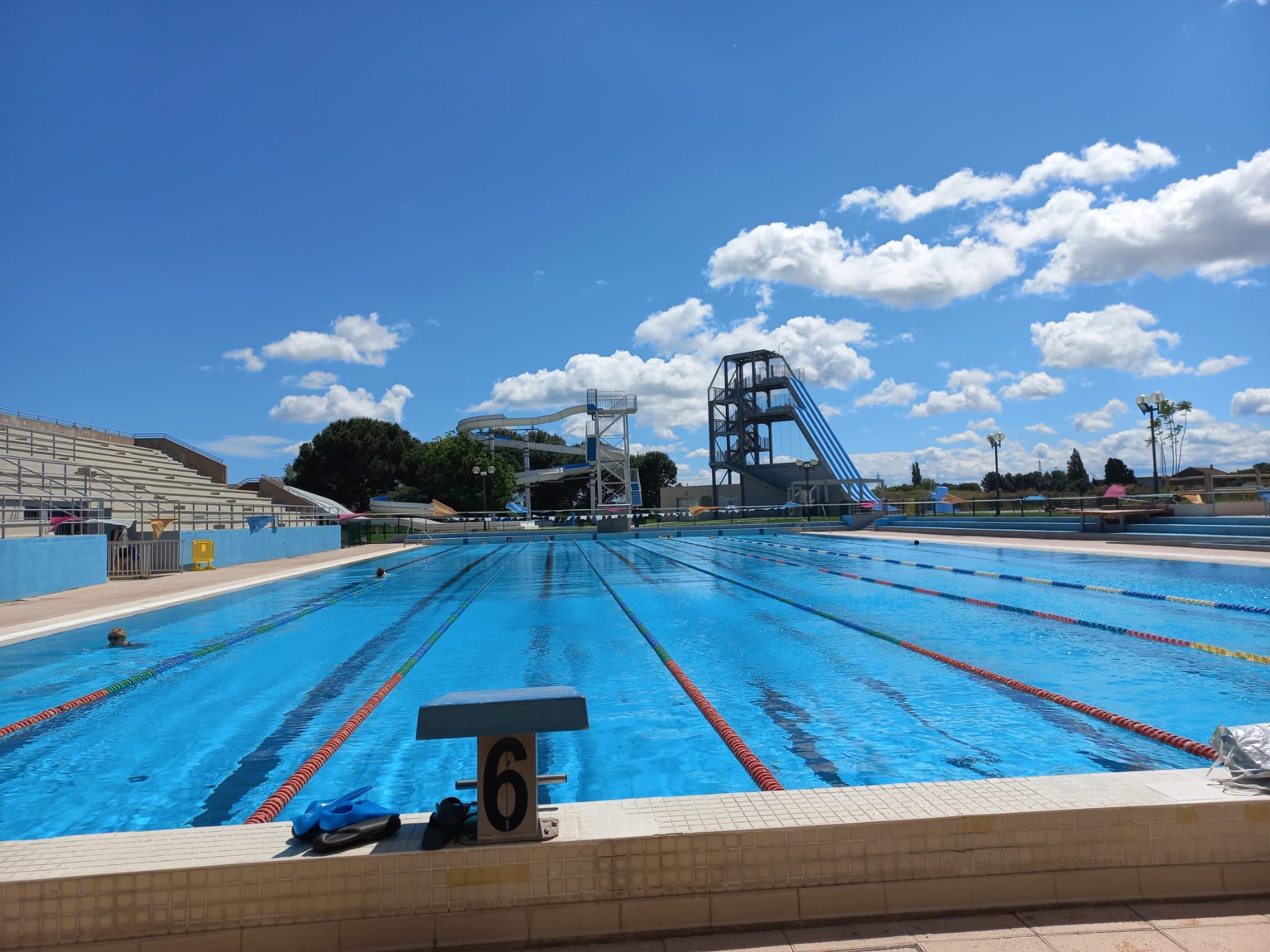 Stage de natation à Narbonne 50m découvert piscine 3