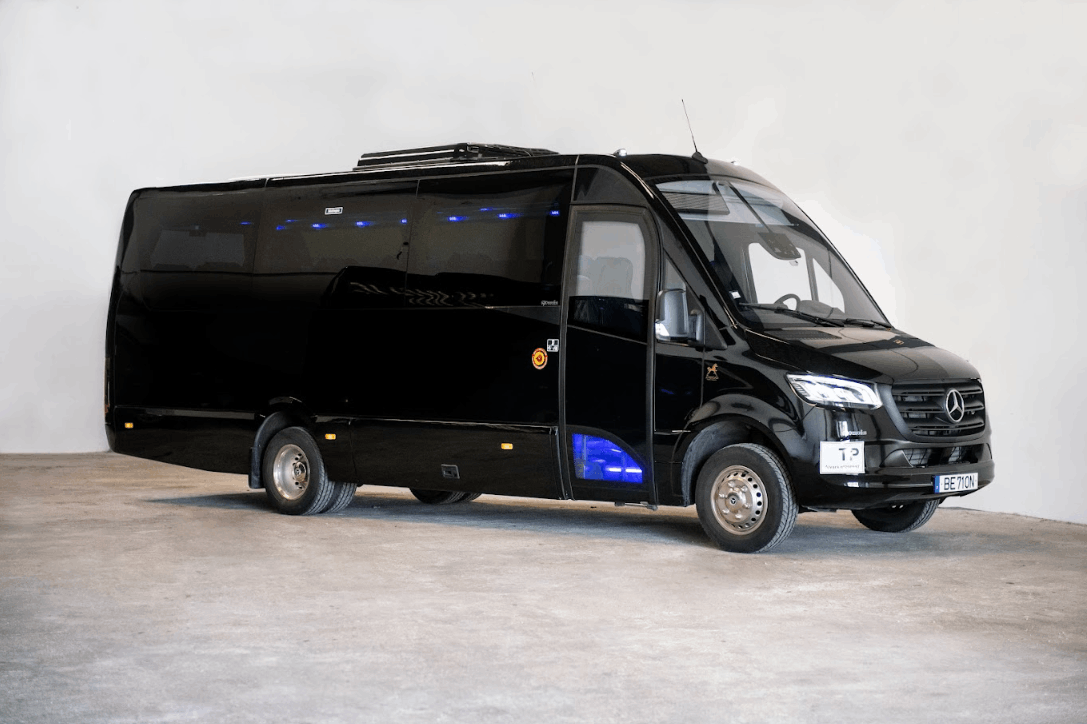 Private transfer from Lisbon airport to the hotel in a luxury minibus