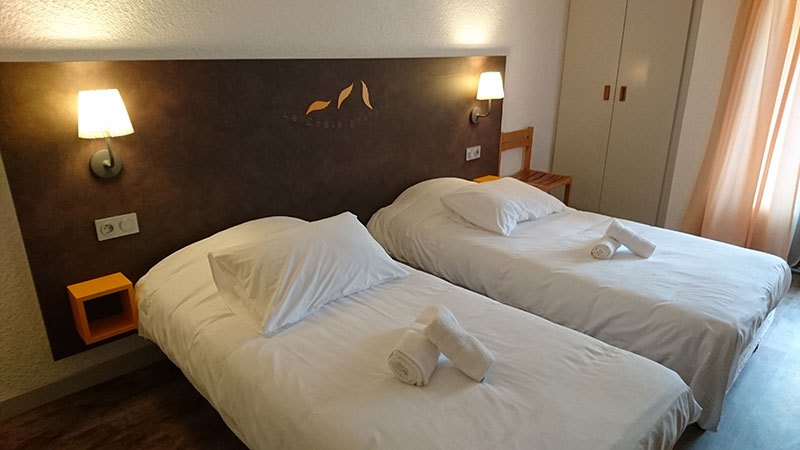 Stage de natation à Maurs chambre twin