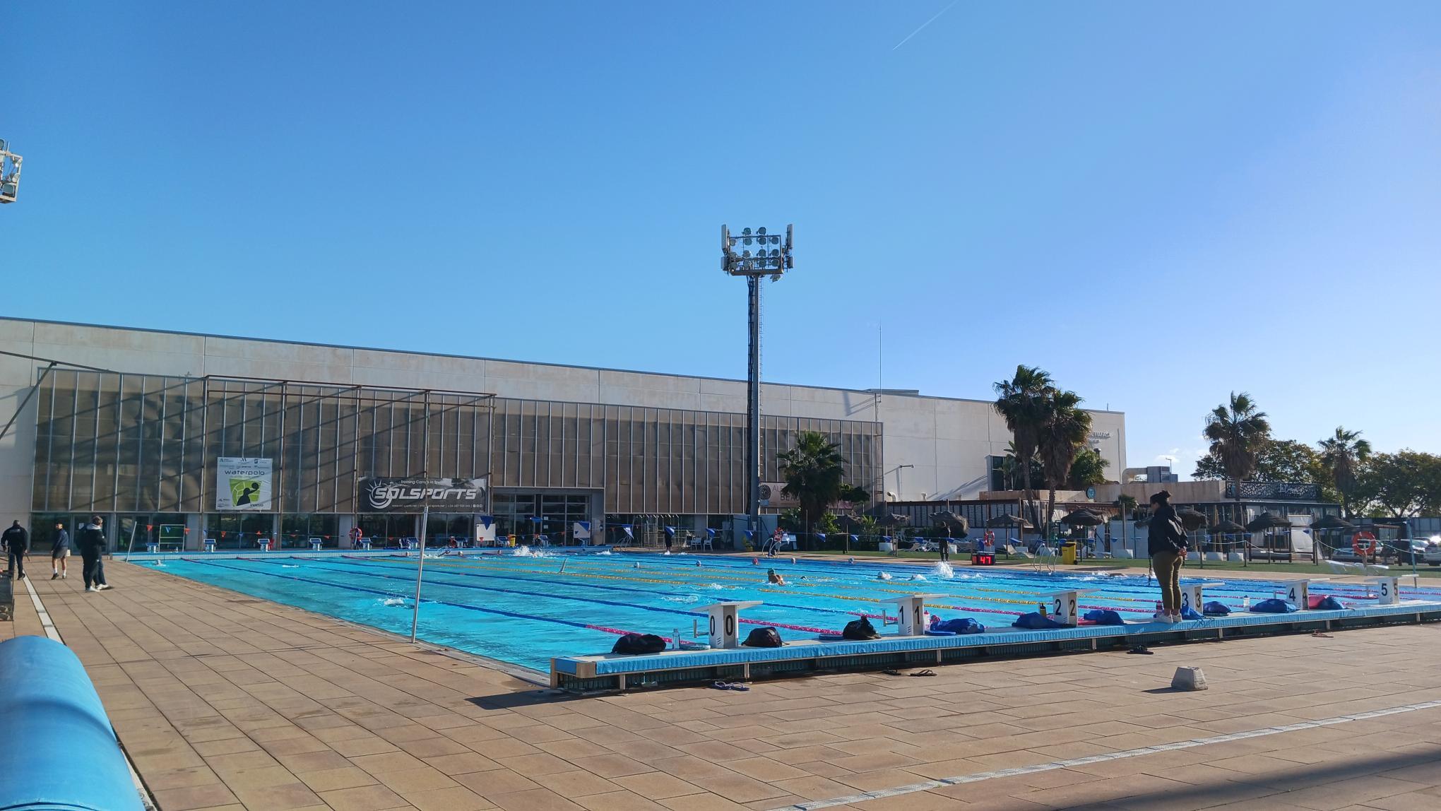 Stage de natation à Malaga - Piscine olympique découverte  50m