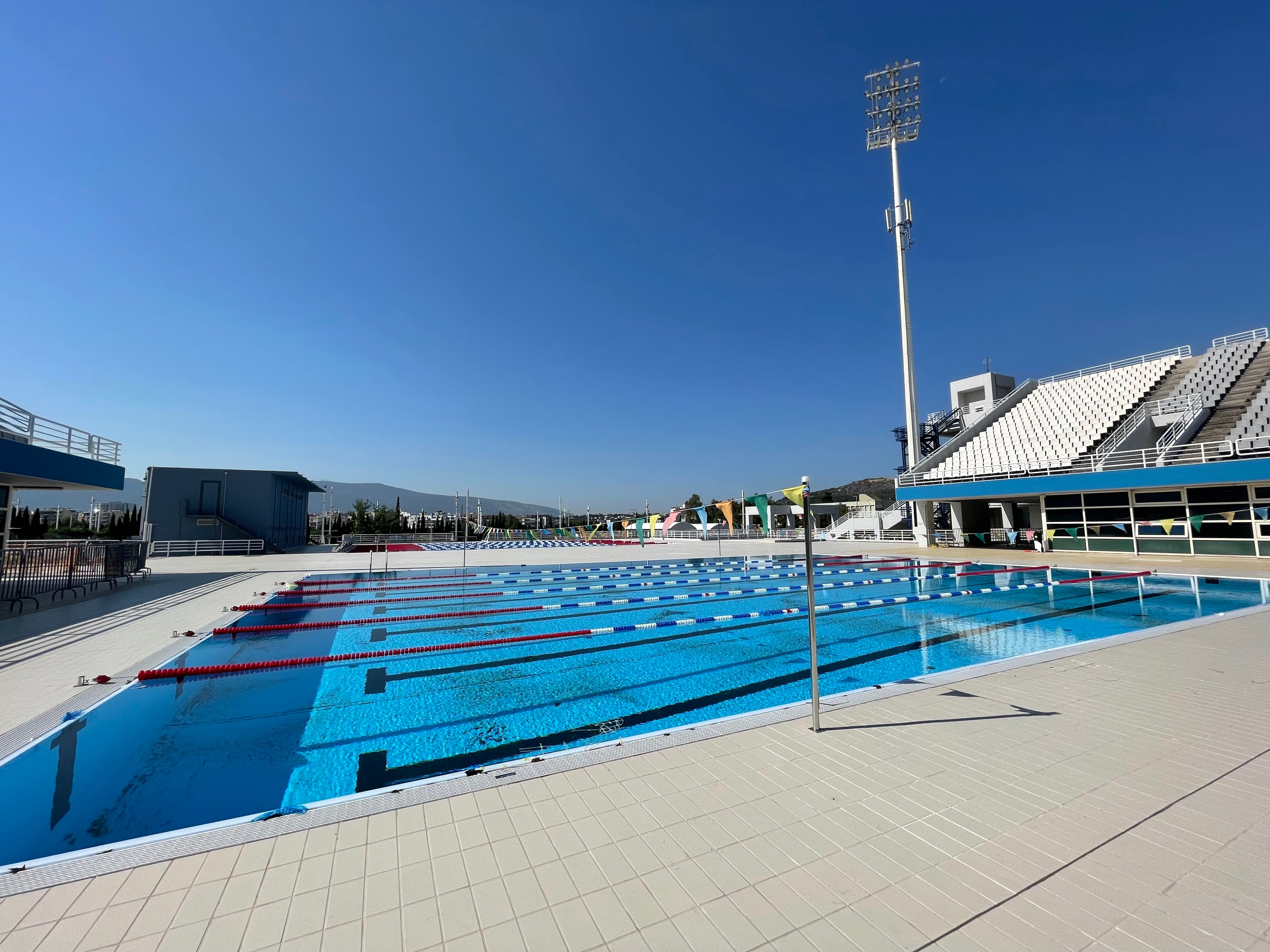 Stage de natation Sport'n GO à Athènes - Piscine Olympique 50m découverte