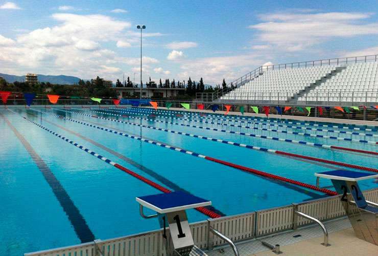 Stage de à natation à Loutraki -  Piscine olympique 50m découverte