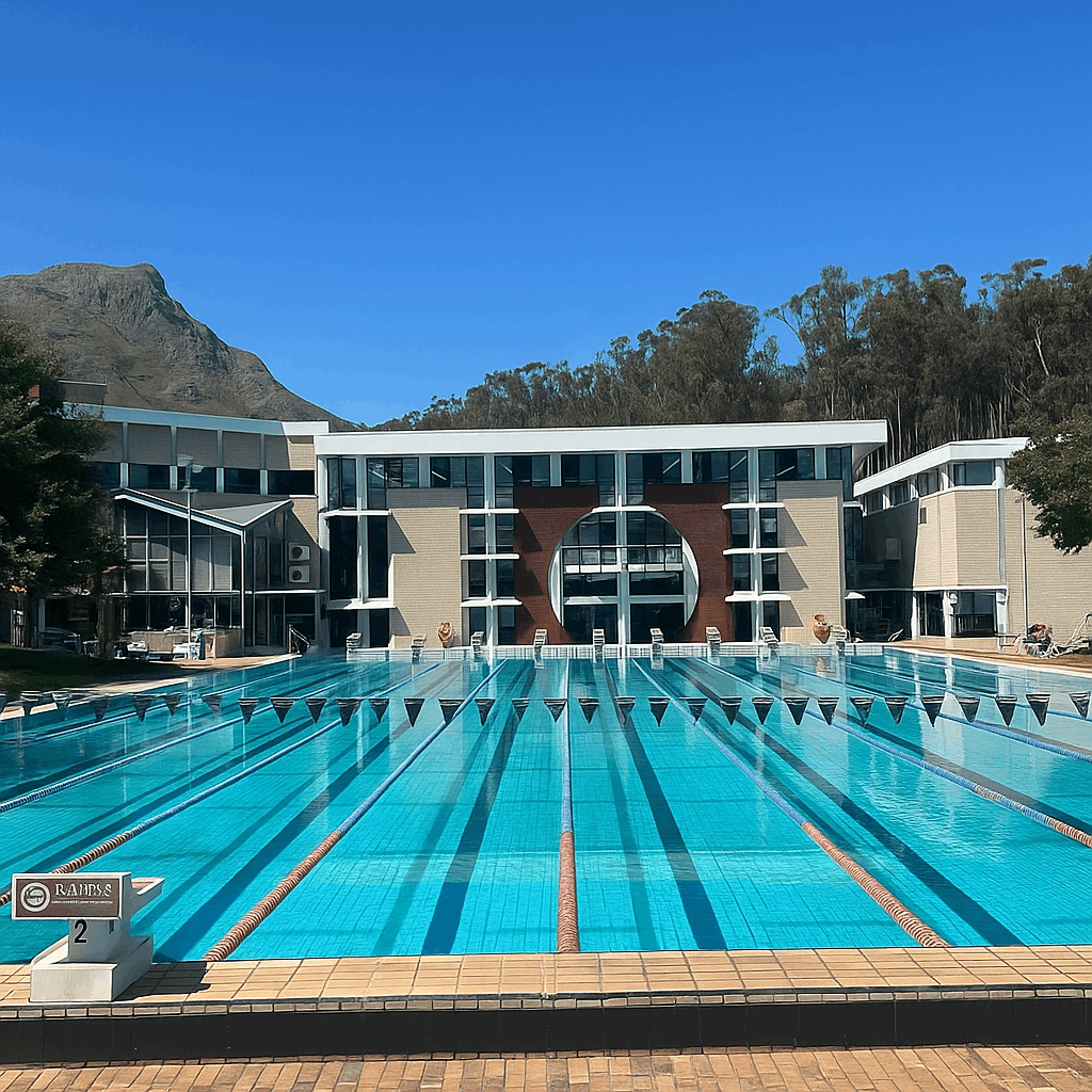 Stage de natation Sport'n go à Stellenbosch en Afrique du sud - Piscine extérieure Olympique 50m 