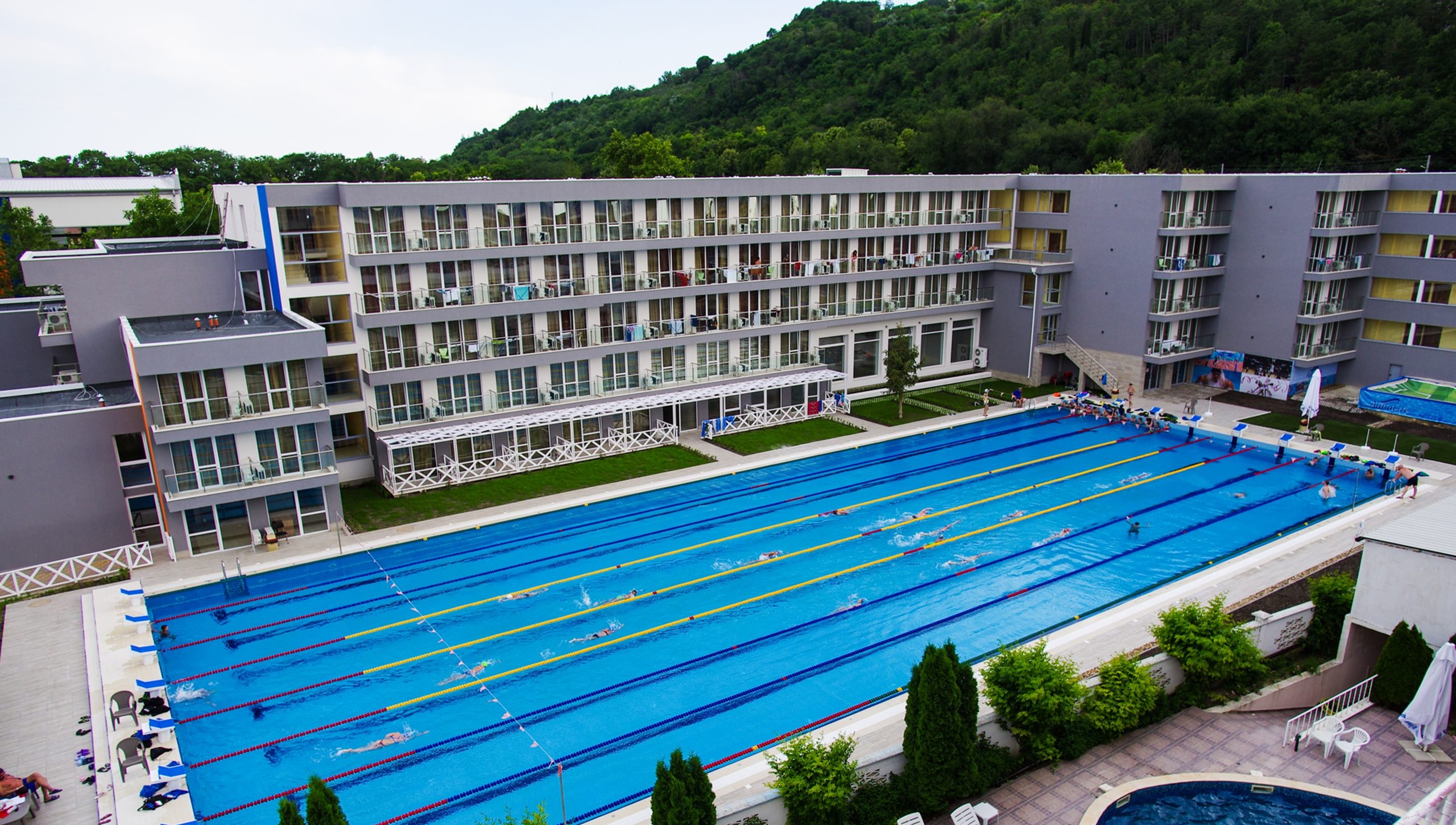 Stage de natation à Kranevo - Piscine olypique 50m découverte 1.jpg