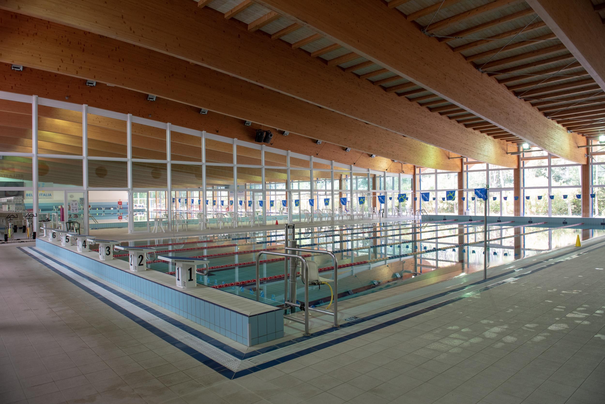 Stage de natation à Lignano - Piscine couverte 