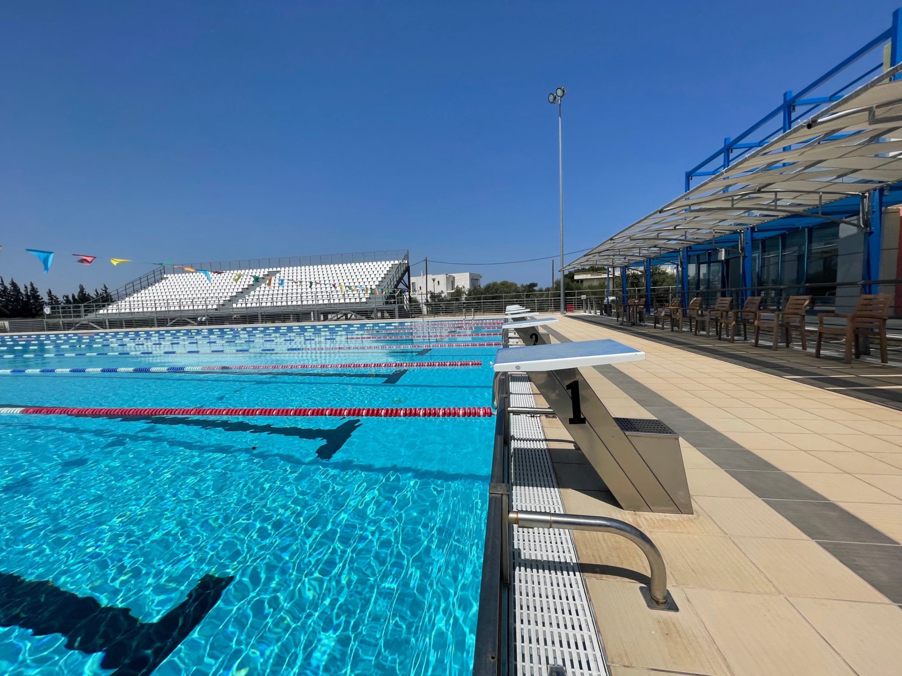 Stage de à natation à Loutraki -  Piscine olympique 50m découverte