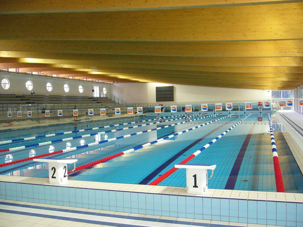 Stage de natation à Lignano - Piscine olympique couverte 50m 