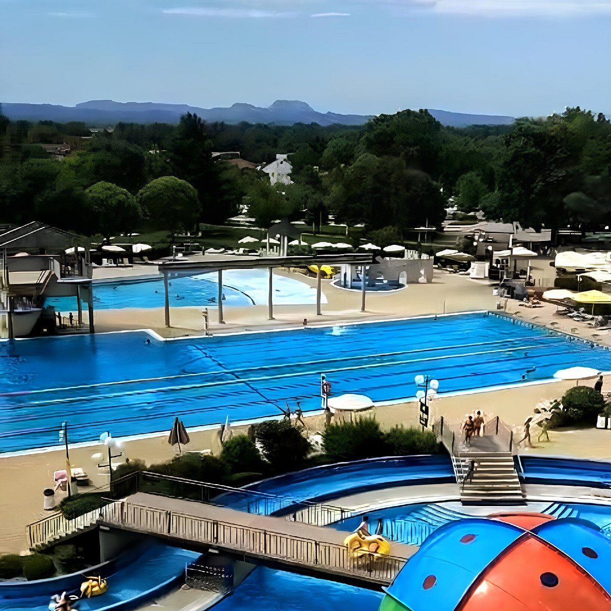 Stage de natation à Ptuj en Slovénie piscine découverte 