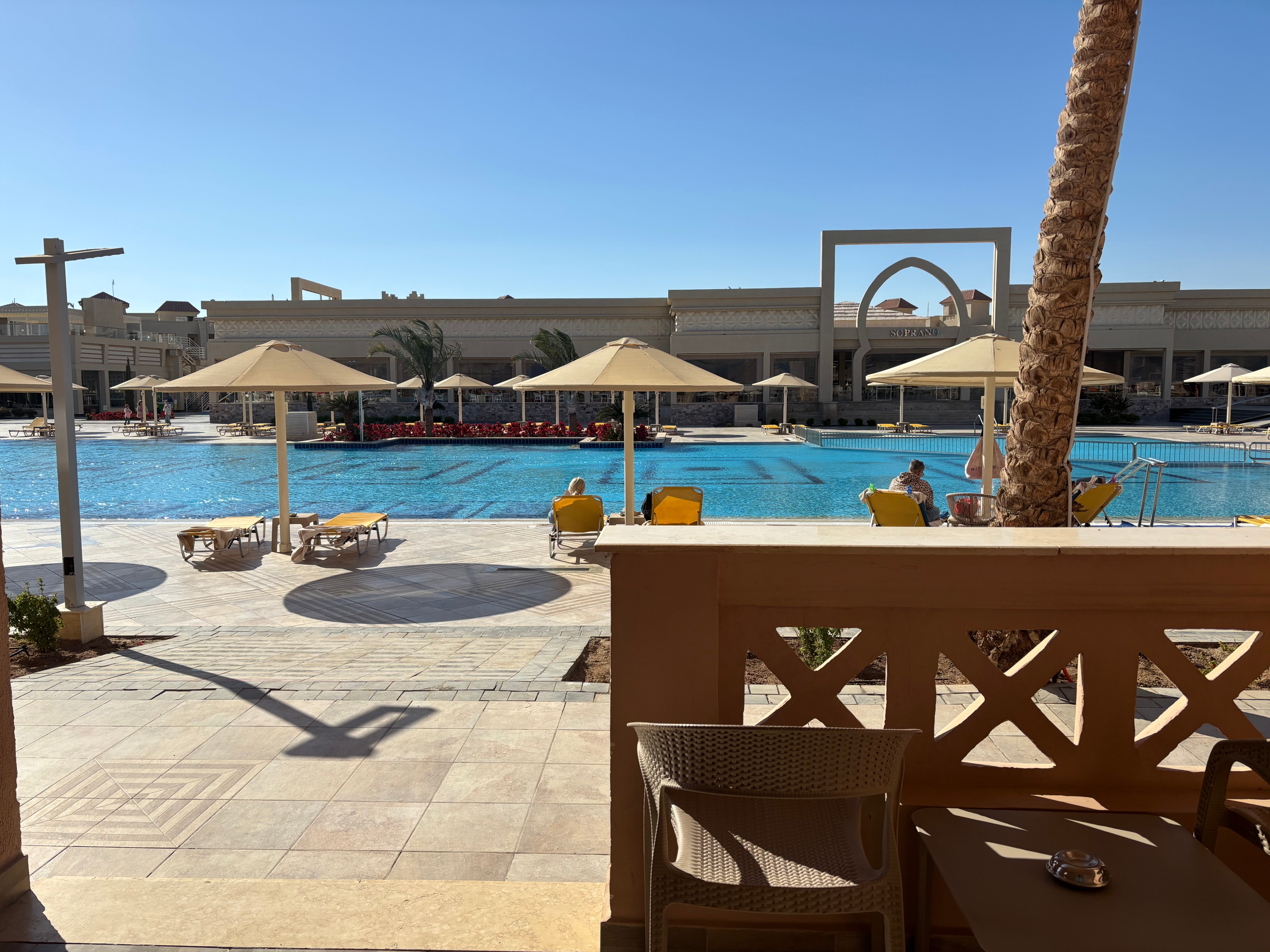Stage de natation Sport'n Go à Hurghada - Piscine hébergement