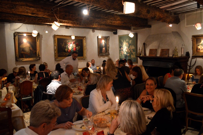 Dinner in a typical Gourmet Inn