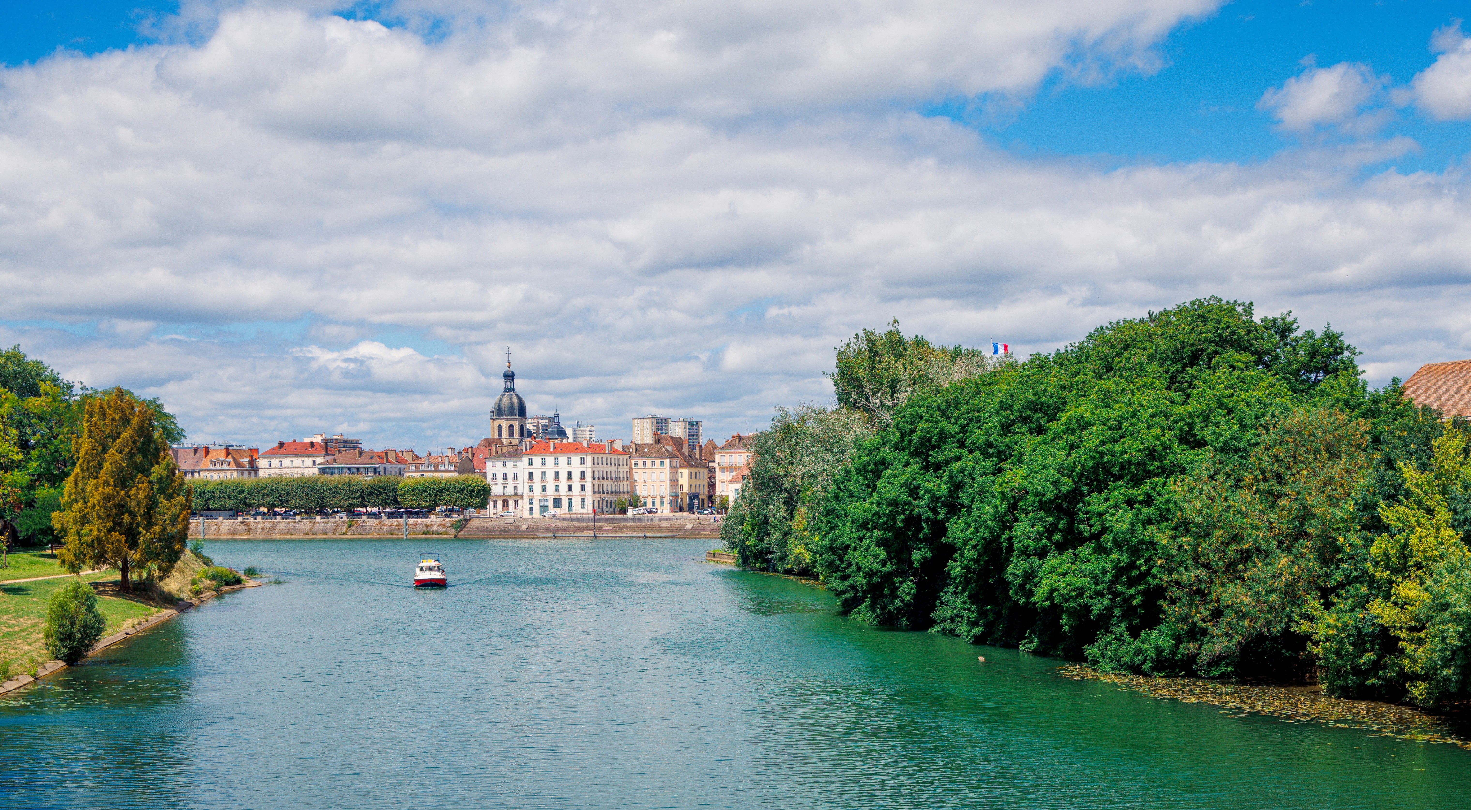 stage de natation à Chalon sur Saône vue panoramique