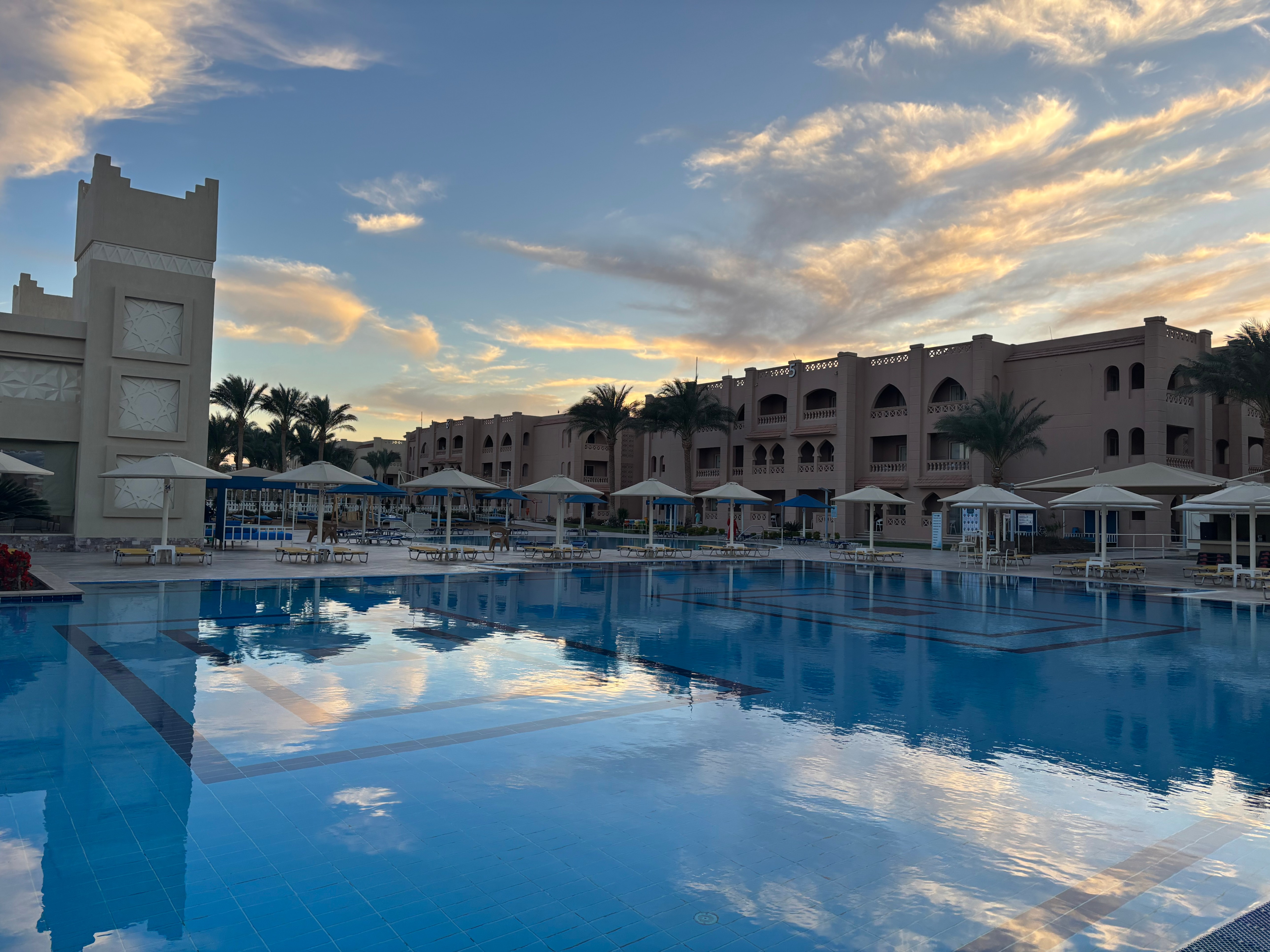 Stage de natation Sport'n Go à Hurghada - Piscine Hébergement