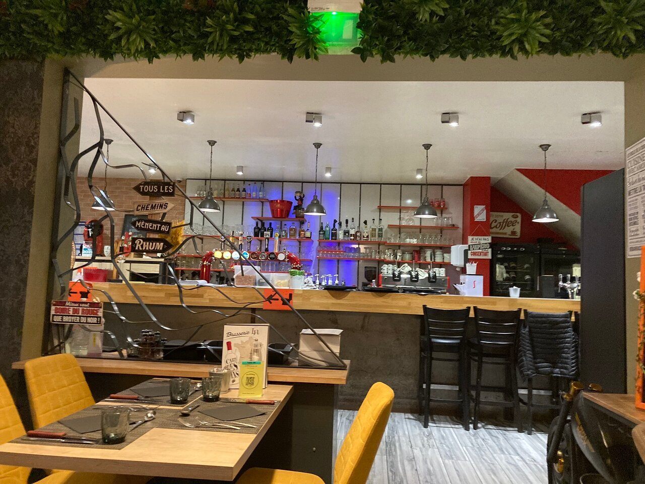 Diner libre à la Brasserie LN