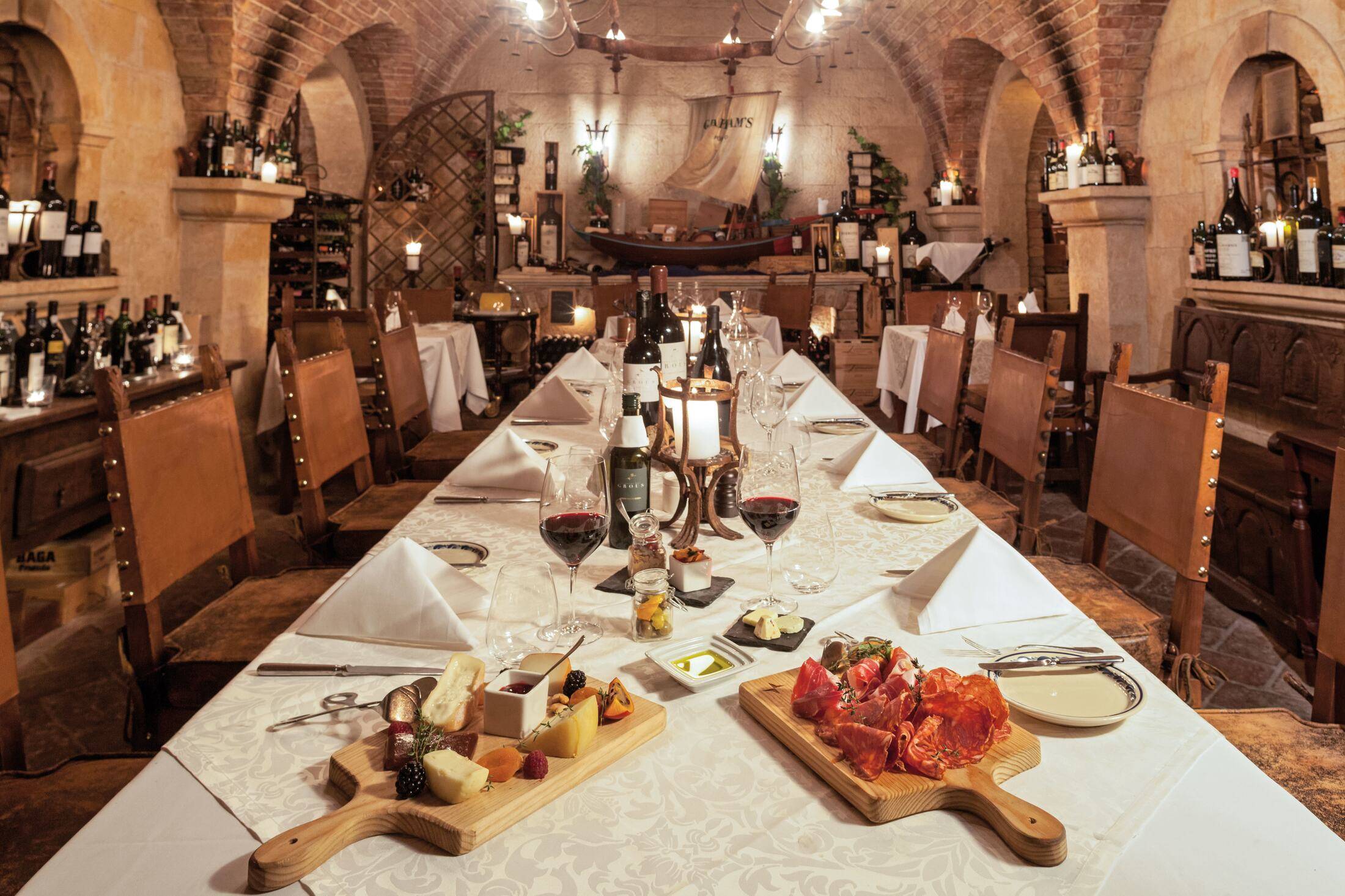 Private Dinner at the Wine Cellar