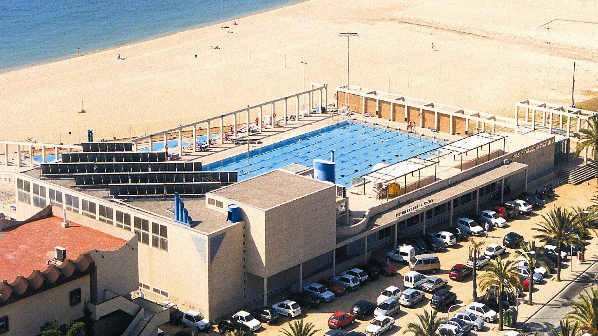Stage de natation à Mataro en Espagne - Piscine Olympique extérieure 50 mètres 
