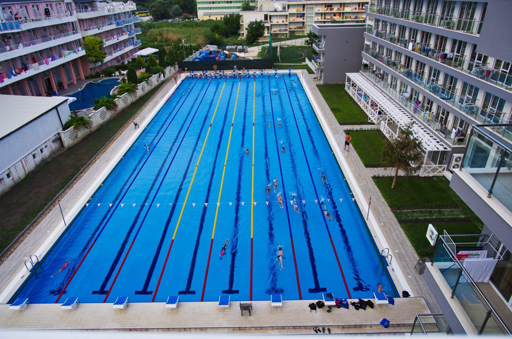 Stage de natation a Kranevo - Piscine olypique 50m découverte4.jpg