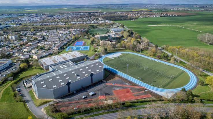 Stage d'athlétisme à Reims vue générale
