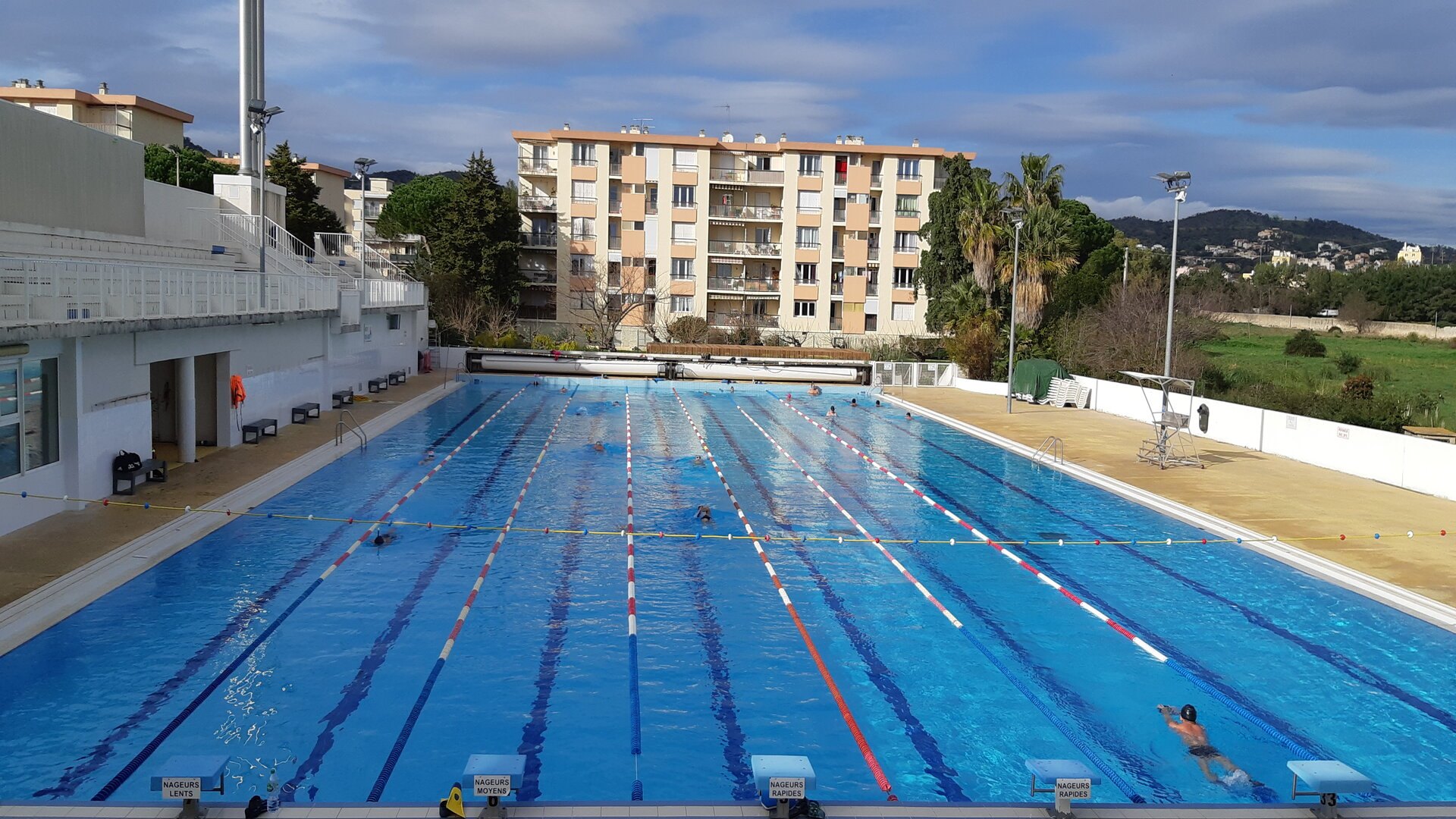 Stage de natation à Hyères 50m Olympique 2
