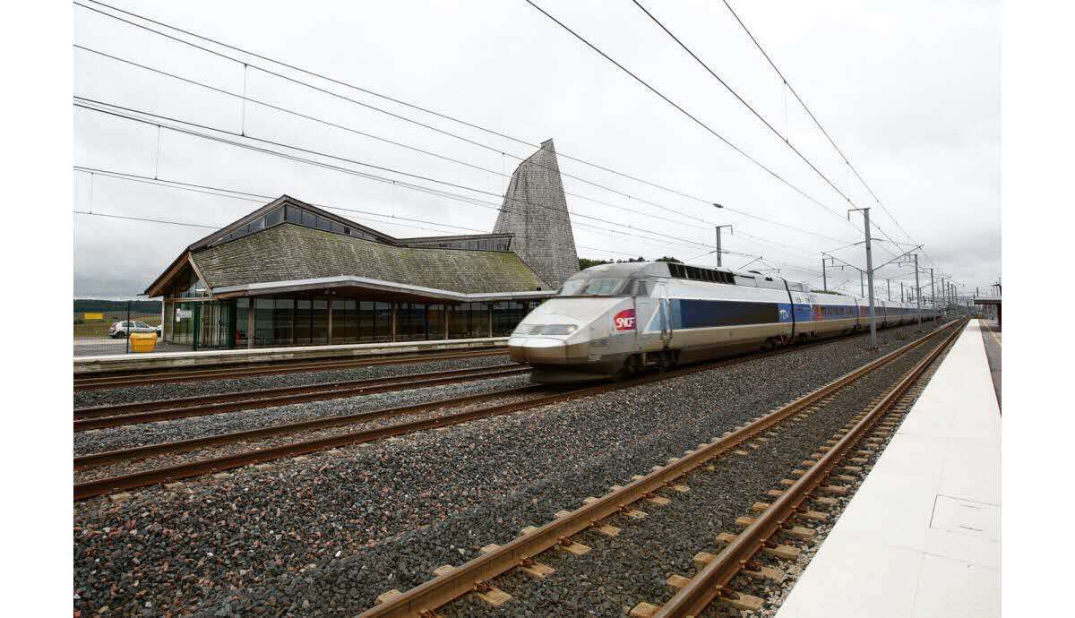 Arrivée en gare de Meuse TGV