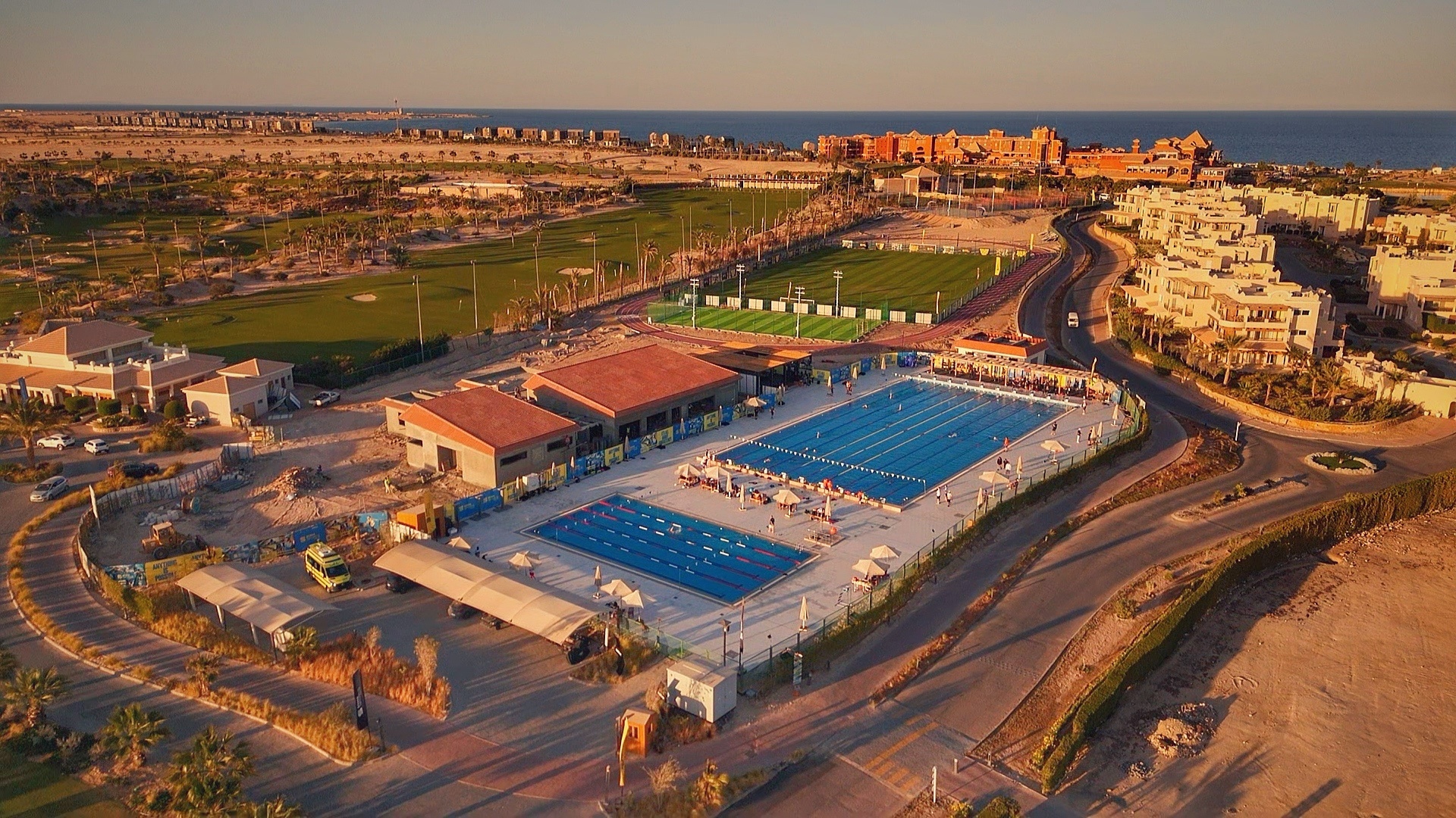 STAGE DE NATATION A SOMA BAY EN EGYPTE EN HOTEL 4*