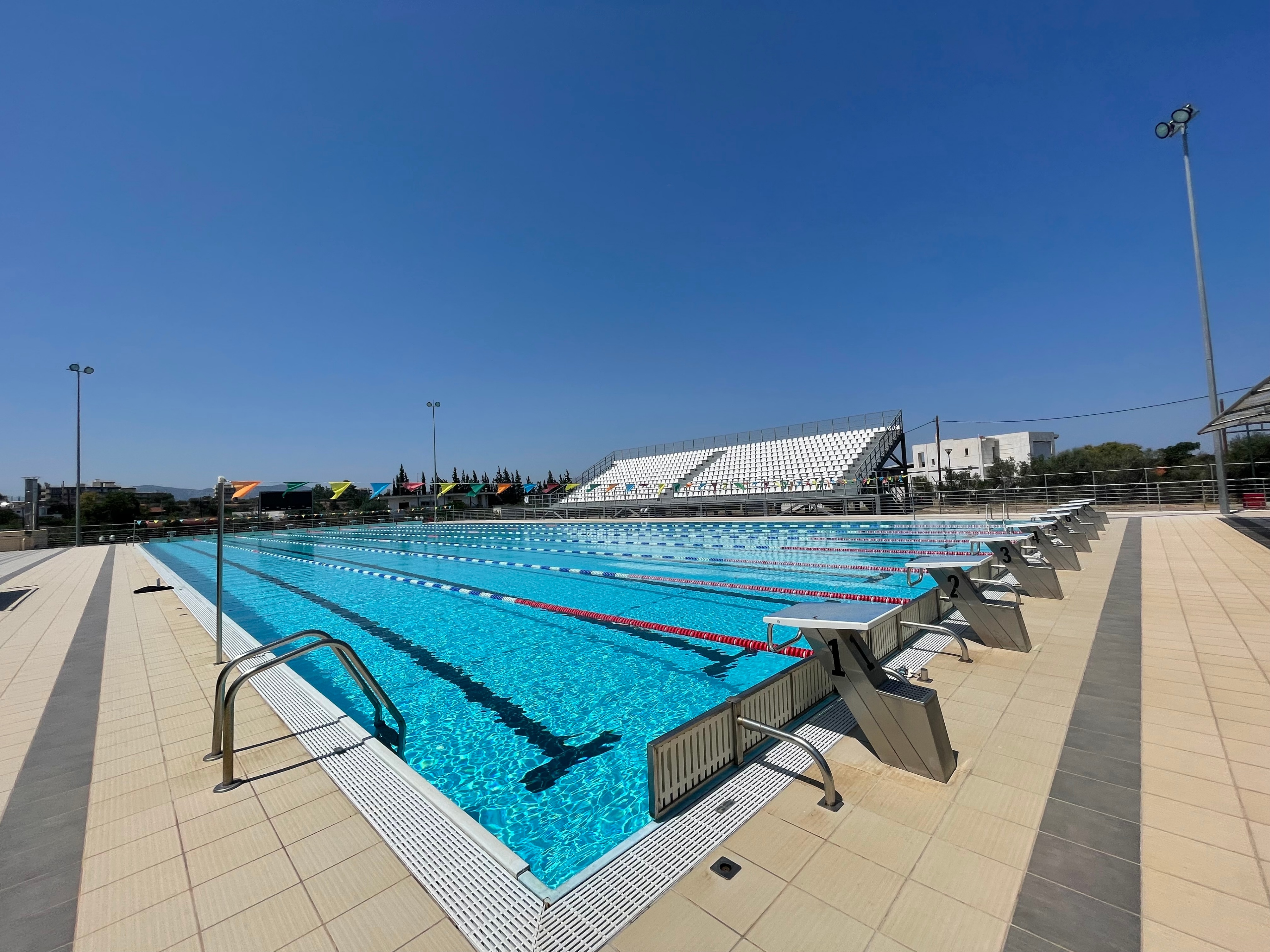 Stage de à natation à Loutraki -  Piscine olympique 50m découverte